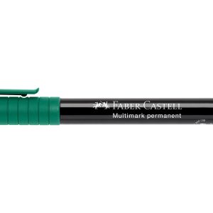 Faber-Castell Permanent-Marker Multimark F, Grün