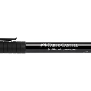 Faber-Castell Permanent-Marker Multimark M, Schwarz