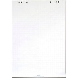 Berec Flipchart Kariert, 5 Blöcke à 20 Blätter