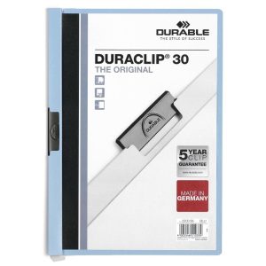 DURABLE Klemmhefter Duraclip 30 Blau
