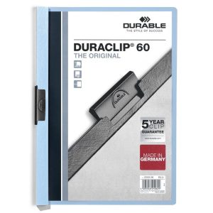DURABLE Klemmhefter Duraclip 60 Blau
