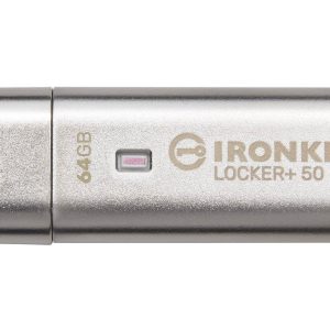 Kingston USB-Stick IronKey Locker+ 50 64 GB