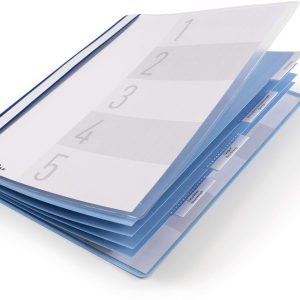 DURABLE Hängeregister Blau, 5 Stück