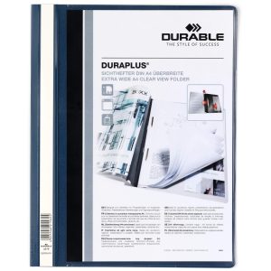 DURABLE Schnellhefter Duraplus Dunkelblau, 1 Stück