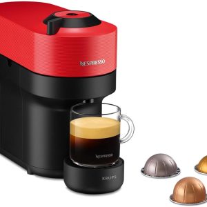 Krups Kaffeemaschine Nespresso Vertuo Pop XN9205 Spicy Red