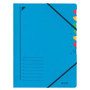 Leitz Ordnungsmappe Ordnungsmappe 7-teilig, Blau