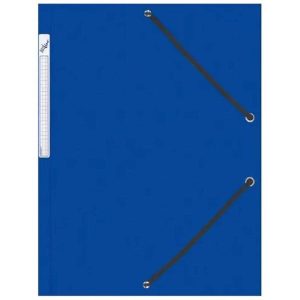 Büroline Gummibandmappe Kunststoff, A4 Blau