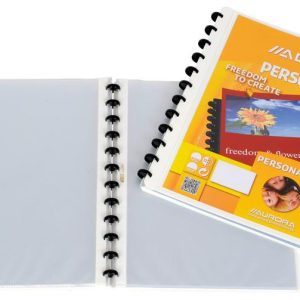 Adoc Sichtbuch Personal-Ex A4, 30 Taschen, Weiss