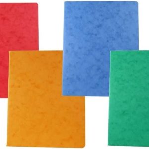 Büroline Notizheft Kariert, mit Rand, 48 Blatt Assortiert