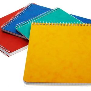 Büroline Notizheft 10.1 × 7.6 cm Quer, kariert, assortiert