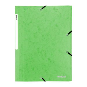 Biella Gummibandmappe A4 Karton, Hellgrün