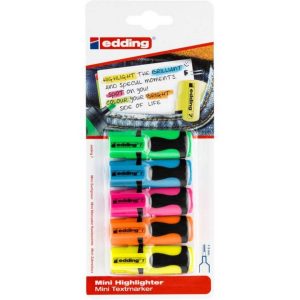 edding Textmarker Mini Mehrfarbig
