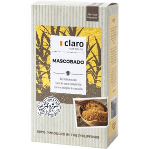 Claro Vollrohrzucker Mascobado 500 g