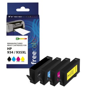 Freecolor Tinte HP No. 934/935 XL Multipack Color
