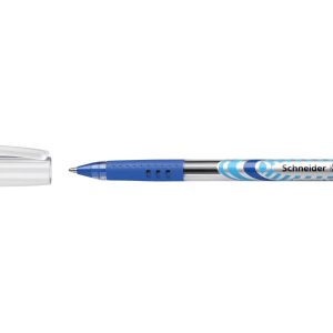 Schneider Kugelschreiber Slider Basic 1 mm, Blau/Silber