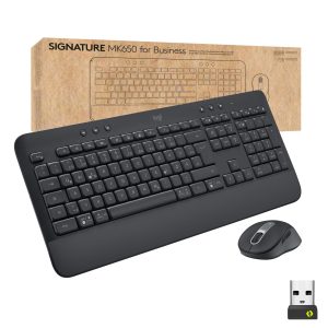 Logitech Tastatur-Maus-Set MK650 Combo for Business