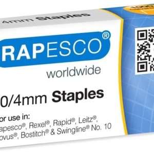 Rapesco Heftklammer No.10, 20 x 1000 Stück