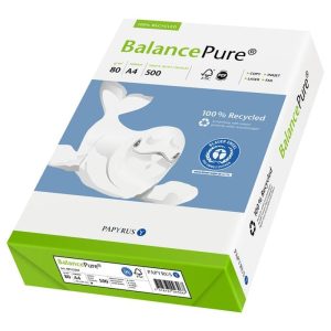 Balancepure Kopierpapier A4, Hochweiss, 80 g/m², 2500 Blatt