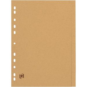 Oxford Register 6-teilig A4, Beige