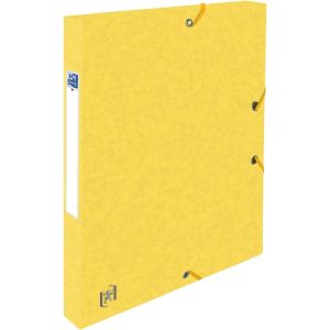 Oxford Gummibandmappe A4, Gelb