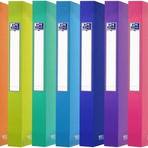 Oxford Gummibandmappe A4, assortiert