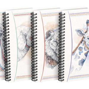 Oxford Notizheft A5, kariert, Boho Spirit assortiert