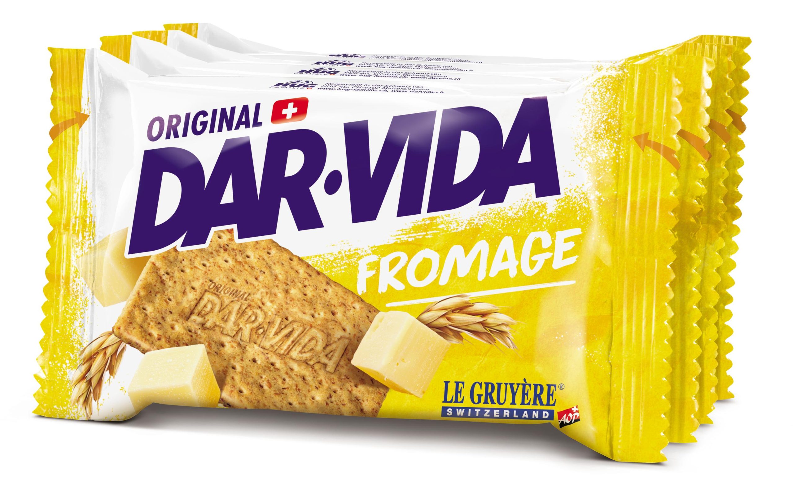 DAR-VIDA Snack Fromage 4 x 46 g