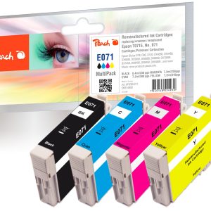 Peach Tinte Epson D78 Multi-Pack T0715 C, M, Y, BK