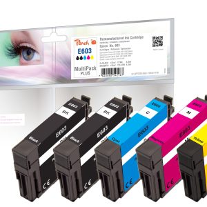 Peach Tinte Epson No. 603 Multi-Pack-Plus C, M, Y, 2x BK