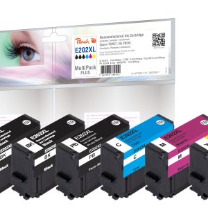 Peach Tinte Epson Nr. 202XL Multi-Pack-Plus C/M/Y/PB/2x BK