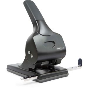 Rapesco Locher ALU 65 65 Seiten, Schwarz