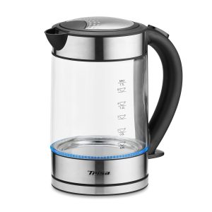 Trisa Wasserkocher Compact Boil W5669 1.7 l, Transparent/Edelstahl