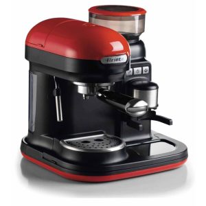 Ariete Portionskaffeemaschine MODERNA Rot/Schwarz