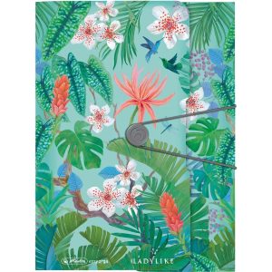 Herlitz Gummibandmappe Ladylike Jungle PP, A4