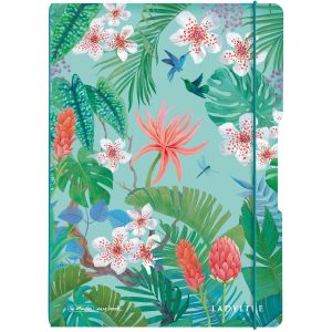Herlitz Notizheft Ladylike Jungle A4, 2 x 40 S., liniert/kariert