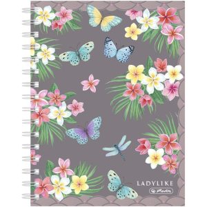 Herlitz Notizbuch Ladylike Butterflies A5, 100 Blätter