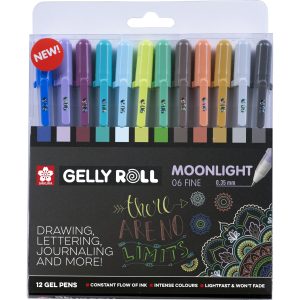 Sakura Gelschreiber Gelly Roll Moonlight Universe 0.35 mm, 12 Stück