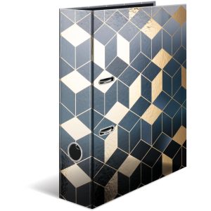 HERMA Ordner Cubes A4 7 cm, Gold