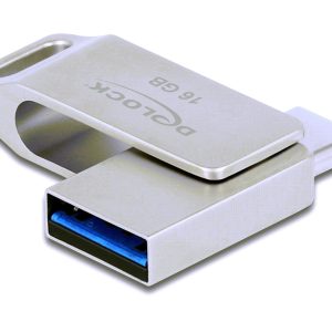 Delock USB-Stick 3.2 Gen 1 USB-C + Typ-A 16 GB