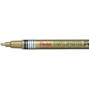 pentel Permanent-Marker Paint 1.5 mm, Gold Metallic