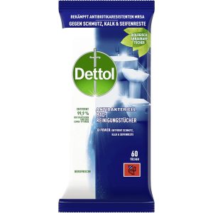 Dettol Bad-Reinigungstücher Bergfrische 60 Stück