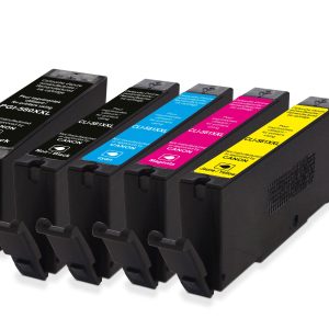 Generic Ink Tinte Canon PGI-580X XL Multipack PGBK, BK, C, M, Y
