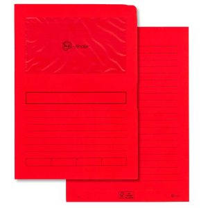 Goessler Ordnungsmappe G-Finder mit VD Intensivrot, 100 Stück