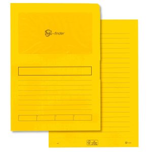 Goessler Ordnungsmappe G-Finder mit VD Goldgelb, 100 Stück