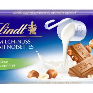Lindt Tafelschokolade Milch Nuss 5 x 100 g