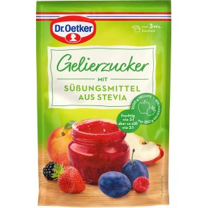Dr.Oetker Gelierzucker mit Süssungsmittel aus Stevia 350 g