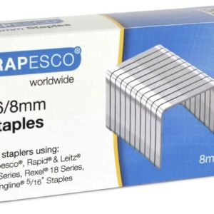 Rapesco Heftklammer 26 / 8 mm, 5000 Stück