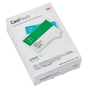 GBC Laminierfolie Card Kleinformat, 125 mic, 100 Stück