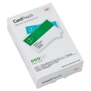 GBC Laminierfolie Card Kleinformat, 125 mic, 100 Stück