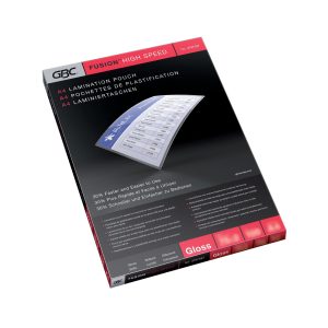 GBC Laminierfolie HighSpeed A4, 80 Mic, 100 Stück, glänzend